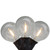 LED G50 Globe Indoor Outdoor Patio Lights - Warm White - 9' Black Wire - 10ct - IMAGE 2