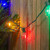 10ct Multi Color LED G50 Globe Patio Lights, 10ft Green Wire - IMAGE 2