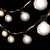 LED G50 Globe Indoor Outdoor Patio Lights - Warm White - 19' Black Wire - 20ct - IMAGE 3