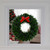 17-Inch Pre-Lit Green Tinsel Artificial Christmas Wreath with Bow - Clear LED Lights - IMAGE 2