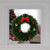 17-Inch Green Tinsel Artificial Christmas Wreath with Bow - Unlit - IMAGE 2