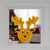 13" Tinsel Reindeer with Mini Jingle Bells Hanging Christmas Decoration - IMAGE 2