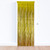Tinsel Christmas Window or Door Curtain - 3' x 8' - Gold - IMAGE 2