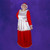 Women's Mrs. Claus Costume Set - Plus Size - IMAGE 3