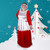 Women's Mrs. Claus Costume Set - Size Large - IMAGE 1