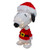 LED Lighted Peanuts Snoopy Santa Outdoor Christmas Decoration - 18" - Warm White - IMAGE 3