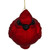 Glittered Cardinal Hanging Glass Christmas Ornament - 5.5" - Dark Red - IMAGE 4