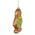 4.25-Inch Bronze and Brown Glass Gingerbread Christmas Ornament - IMAGE 4