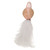 5.5" Rose Gold Bird with Feather Tail Glass Clip-On Christmas Ornament - IMAGE 6