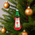 Glittered Bottle of Hot Sauce Glass Christmas Ornament - 4" - Red and Green - IMAGE 3