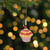 3" Red and Yellow Cupcake with Cherry Glass Christmas Ornament - IMAGE 2
