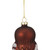 3.75" Brown and White Glass Owl Christmas Ornament