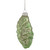 3.75" Green Glittered Poinsettia Flower Glass Christmas Ornament - IMAGE 3