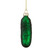 3.75" Green Christmas Pickle Glass Holiday Ornament - IMAGE 3