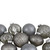 Finial and Glass Ball Christmas Ornaments -3.25" - Neutral and Silver - Set of 12 - IMAGE 2
