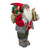 18" Standing Santa Christmas Figure Carrying Presents and a Sled - IMAGE 3