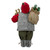 18" Standing Santa Christmas Figure Carrying Presents and a Sled - IMAGE 5