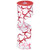 Glitter Hearts Valentine's Wired Craft Ribbon - 2.5" x 10 Yards - White and Red - IMAGE 2