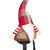 Plaid Gnome with Dangling Legs Christmas Figure - 20.5" - Red Gray and White - IMAGE 6