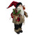 Standing Santa Christmas Figure Decoration with Snow Shoes and Bear - 18" - IMAGE 4