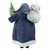 18" Standing Santa Christmas Figure with a Decorated Tree - IMAGE 5
