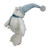 Plush Standing Yeti with Snowflake Scarf Christmas Figure - 23" - White and Blue - IMAGE 4