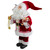 18-Inch Standing Curly Beard Santa Christmas Figure with Presents - IMAGE 3