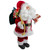 18-Inch Standing Curly Beard Santa Christmas Figure with Presents - IMAGE 4