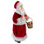 18" Standing Mrs. Claus Christmas Figure with a Basket of Goodies - IMAGE 4