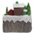 7" Lighted Village with Rotating Train Christmas Decoration - IMAGE 5