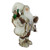 12" Snow Lodge Santa Christmas Figure with Lantern - IMAGE 3