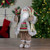 18"Standing Santa Christmas Figure Carrying Skis and Presents - IMAGE 2
