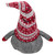 17-Inch Red, Gray, and White Lodge-Style Tabletop Gnome Christmas Decoration - IMAGE 5