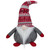 17-Inch Red, Gray, and White Lodge-Style Tabletop Gnome Christmas Decoration - IMAGE 1