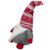 Lodge-Style Plush Gnome Christmas Figure - 17" - Red, Gray, and White - IMAGE 3