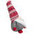 17-Inch Red, Gray, and White Lodge-Style Tabletop Gnome Christmas Decoration - IMAGE 4