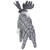 10-Inch Gray Checkered Moose Tabletop Christmas Decoration - IMAGE 5