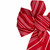14" x 9" Red and White Striped 6 Loop Christmas Bow Decoration - IMAGE 3