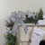 Glittered 6-Loop Christmas Bow Decoration - 9" x 14" - Silver - IMAGE 2