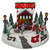 9" Lighted and Animated Christmas Tree Farm Winter Scene with Moving Cars - IMAGE 1