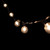 G50 Globe Indoor Outdoor Patio Lights - Clear - 19' Black Wire - 20ct
