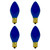 C7 Opaque Christmas Replacement Bulbs - Blue - 4ct - IMAGE 3