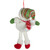 13" Jolly Smiling Plush Snowman Hanging Christmas Ornament - IMAGE 5