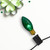 C9 Transparent Christmas Replacement Bulbs - Green - 4ct - IMAGE 4