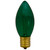 C9 Transparent Christmas Replacement Bulbs - Green - 4ct