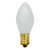 C7 Opaque Christmas Replacement Bulbs - White - 4ct