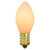 C7 Opaque Christmas Replacement Bulbs - White - 4ct