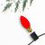 C9 Opaque Christmas Replacement Bulbs - Red - 4ct - IMAGE 4