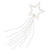 Lighted Shooting Star Outdoor Commercial Christmas Decoration - 21' - Clear Lights - IMAGE 2