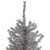 9' Pre-Lit Silver Tinsel Noble Slim Artificial Christmas Tree - Clear Lights - IMAGE 4